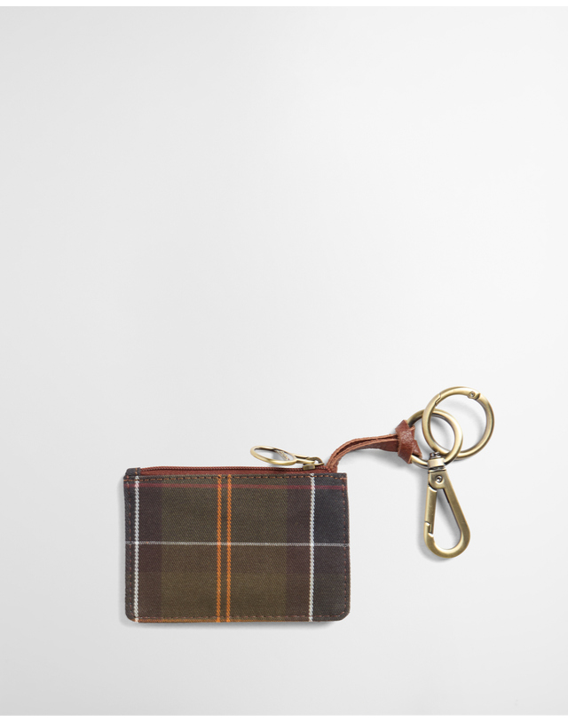 바버 [정채연착용] 여성 멀티컬러 Leather Coin Purse 백참 MULTI COLOR 착용컷