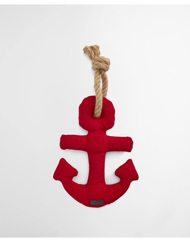 바버 도그 Anchor 토이 레드 착용컷