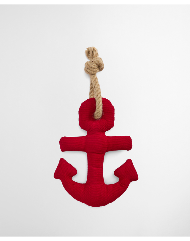 바버 도그 Anchor 토이 레드 착용컷