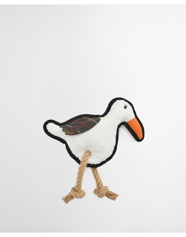 바버 도그 Seabird 토이 흰색 착용컷