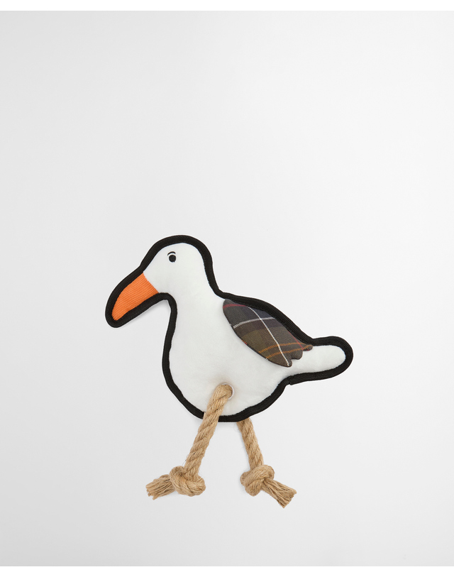 바버 도그 Seabird 토이 흰색 착용컷