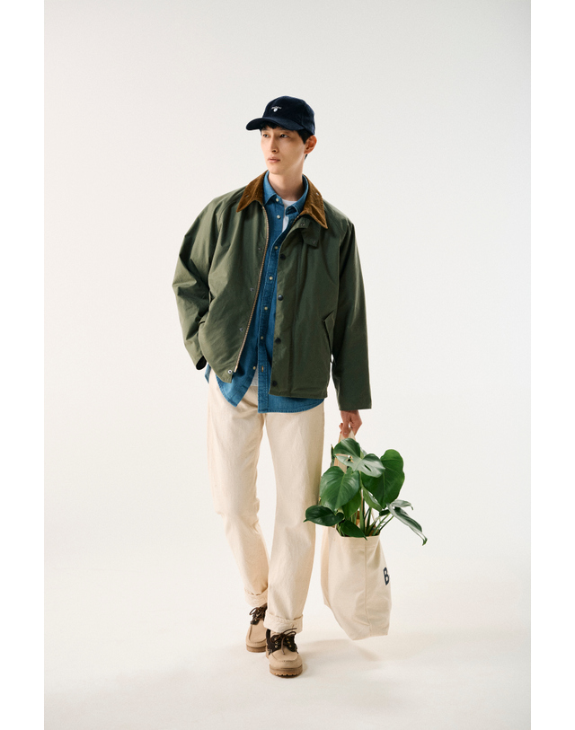 바버 [인플루언서 이주원착용] 남성 베이지 Neutral 데님 진 상세