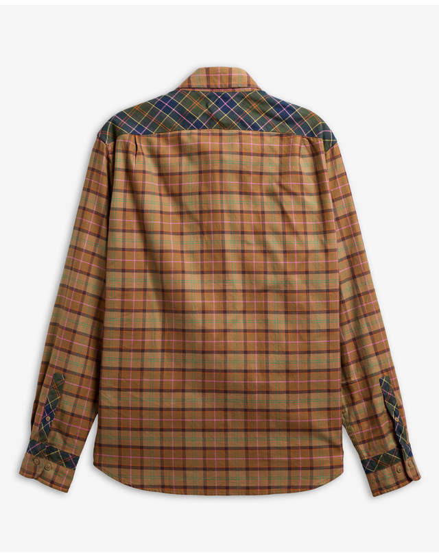 바버 [Barbour x Paul Smith] 남성 체크 타탄 셔츠 MULTI COLOR 상세