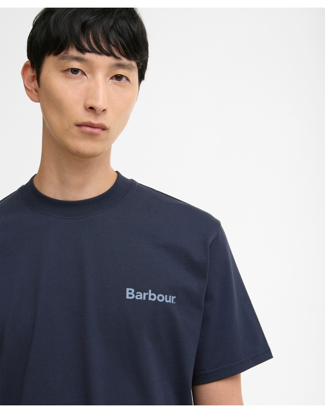 바버 남성 네이비 Camber OS 티셔츠 상세
