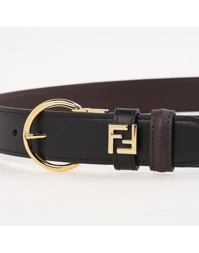 펜디 [펜디] FW25 여성 FF 리버서블 벨트 8C0753 AAIW F1DDQ 착용컷