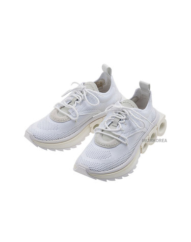 [페라가모] FW24 여성 간치니 스니커즈 NIMA KNIT BIANCO BCW 0760870