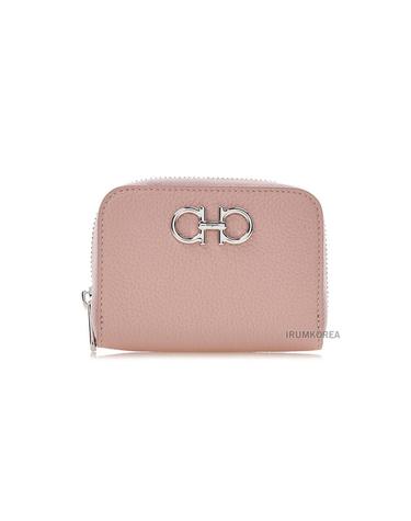 [페라가모] FW24 여성 간치니 카드지갑 22 0406 ROSE 0775051
