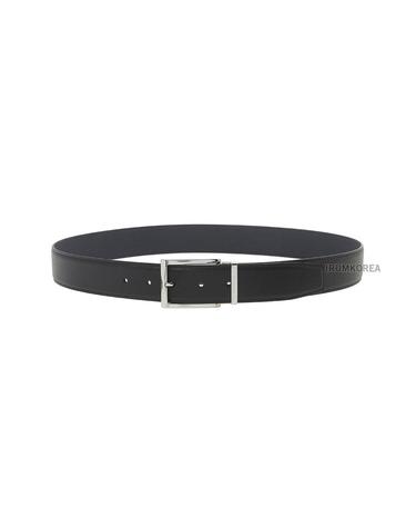 [페라가모] FW25 남성 스퀘어 리버시블 벨트 67 9497 NERO ULTRAMARINE 0686658