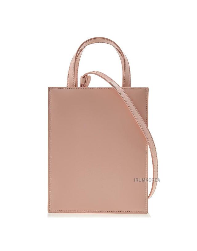 살바토레 페라가모 [페라가모] 여성 간치니 미니 숄더백 21 8358 NYLUND PINK OPTIC WHITE 0771813 착용컷