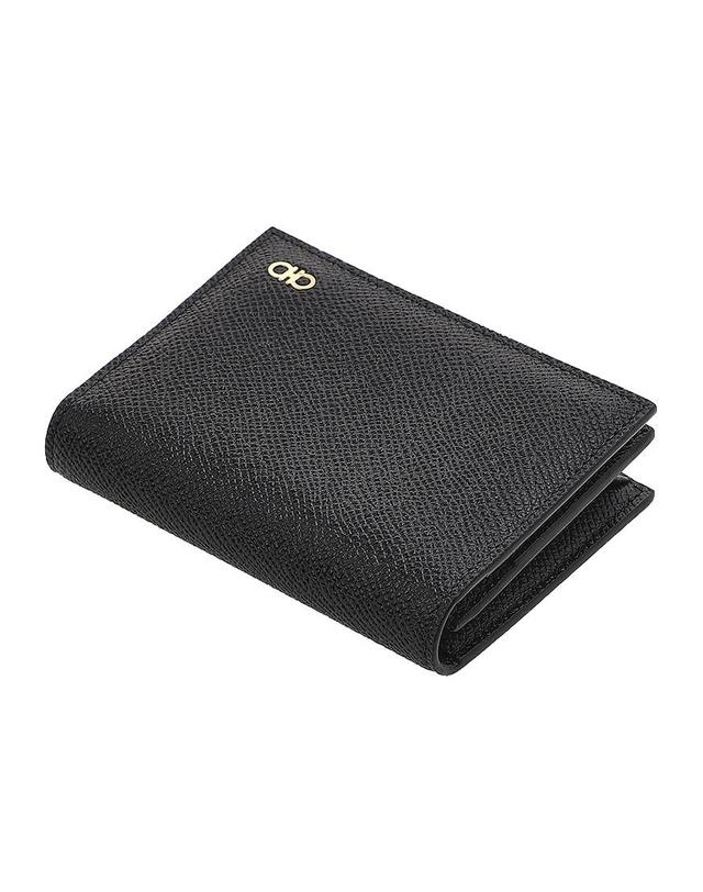 살바토레 페라가모 [페라가모] FW25 공용 간치니 카드지갑 66 1665 NERO 0784673 착용컷