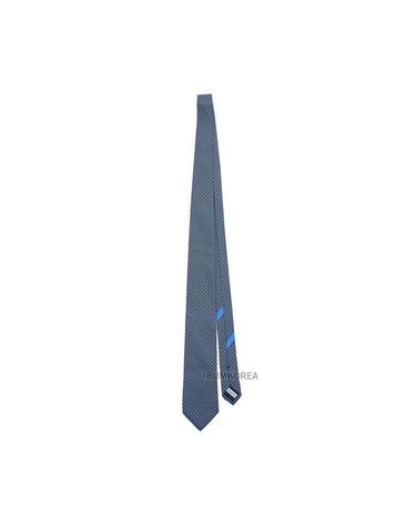 [페라가모] SS26 남성 간치니 프린트 타이 35 8771 NAVY 0722508
