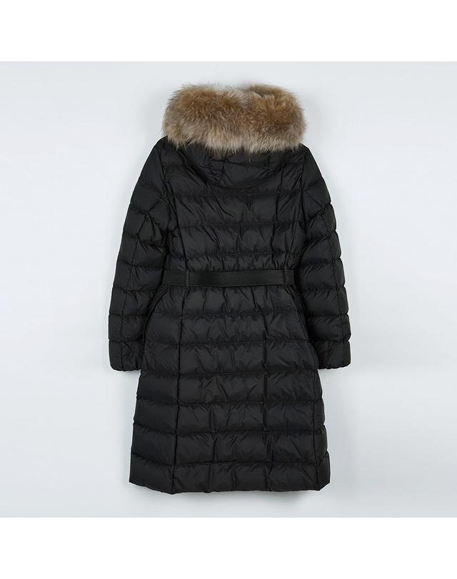 몽클레르 [몽클레어] FW25 여성 클로에쎄 퍼 후드 패딩 1C00013 53A5E 99M 착용컷