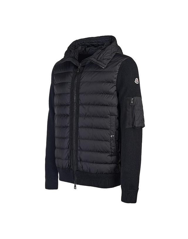 몽클레르 [몽클레어] FW26 남성 트리콧 패딩 가디건 9B50800 A9340 999 착용컷