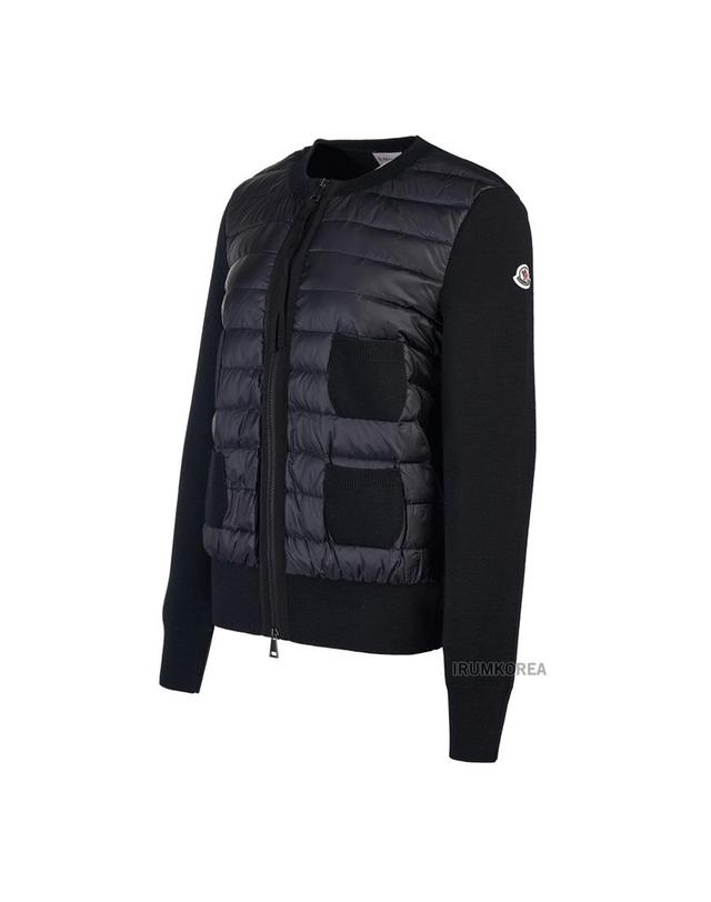 몽클레르 [몽클레어] FW26 여성 패딩 믹스 가디건 9B51000 A9018 999 착용컷