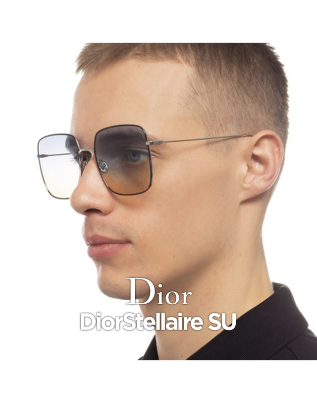 디올 시즌추천 베스트 디올 DiorStellaire SU B0A1 공식수입 아시안핏 버터플라이 메탈 스퀘어 남여성추천 명품 선글라스 착용컷