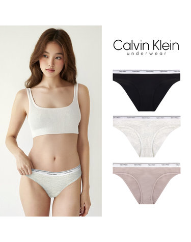 CK 여성 팬티 3장 세트 모달 코튼 속옷 언더웨어 QP3276O-033