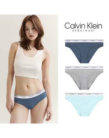 CK 여성 팬티 3장 세트 모달 코튼 속옷 언더웨어 QP3276O-424