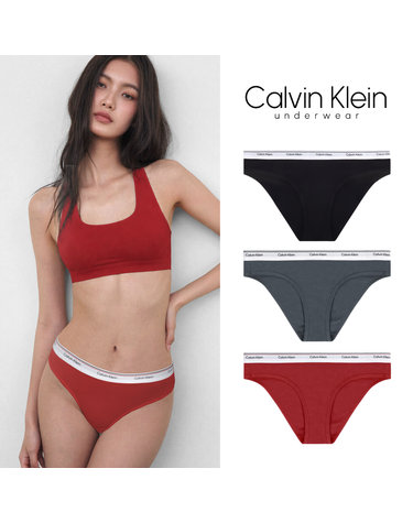 CK 여성 팬티 3장 세트 모달 코튼 속옷 언더웨어 QP3276O-600