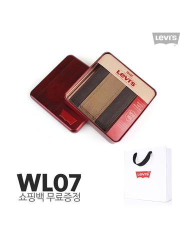 리바이스 지갑 남성 가죽 반지갑 240017 WL07 (쇼핑백증정)