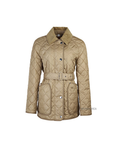 [버버리] FW24 여성 다이아몬드 퀼팅 자켓 8071842 W PENSTON A7026