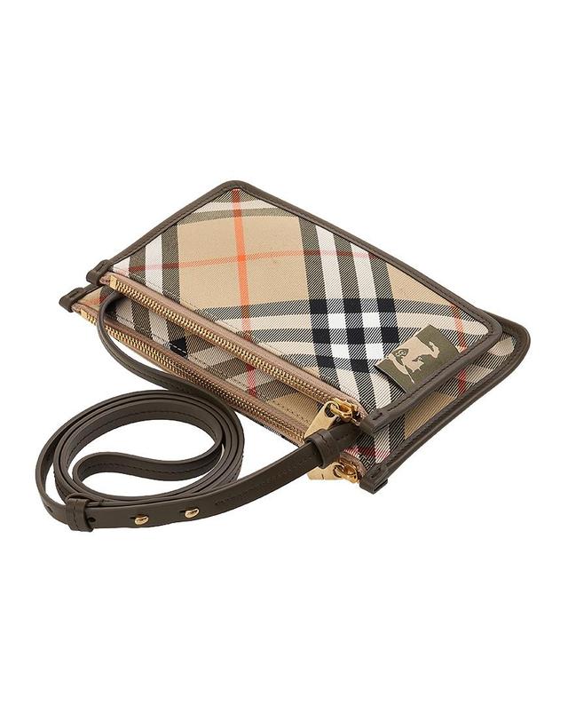 버버리 [버버리] FW24 여성 빈티지 체크 크로스백 8098199 LS CROSSBODY SLING CJI B9368 착용컷
