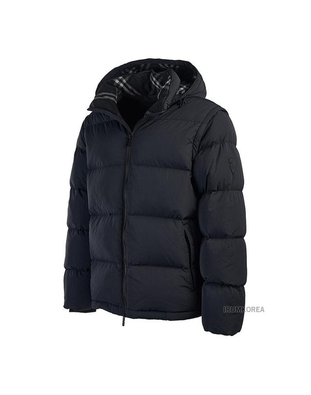 버버리 [버버리] FW24 남성 디태처블 패딩자켓 8096911 M W24 MW TRI C1308 착용컷