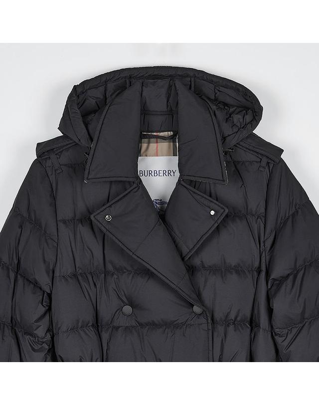 버버리 [버버리] FW25 여성 미드 렝스 후드 패딩 8110313 W KENT A1189 착용컷