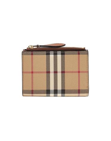 [버버리] SS26 여성 체크 바이폴드 반지갑 8109807 LS SMALL BIFOLD DFC A9534