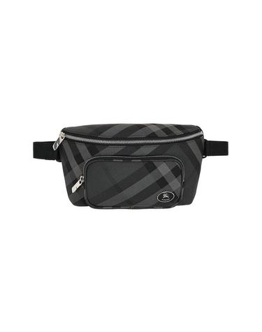 [버버리] SS26 남성 로고 패치 벨트백 8116565 ML GRID BELT BAG S21 A2560