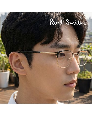 폴스미스 PSKO 027 01 공식수입 스퀘어 하금테 레트로 명품 안경테