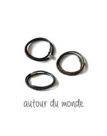 boomerang men bracelet (3colors)