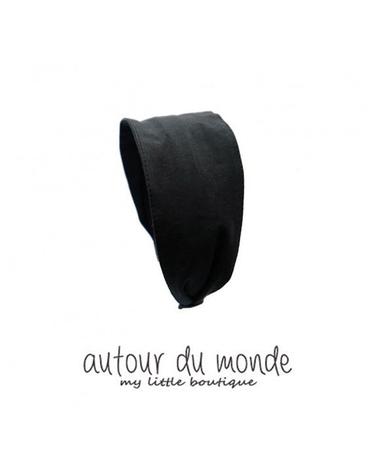 basic cotton hairband (black)
