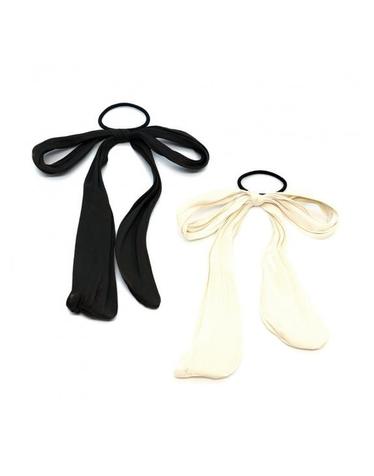 loose ribbon hair tie (2colors)