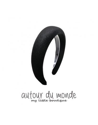 simple volume hairband (black)