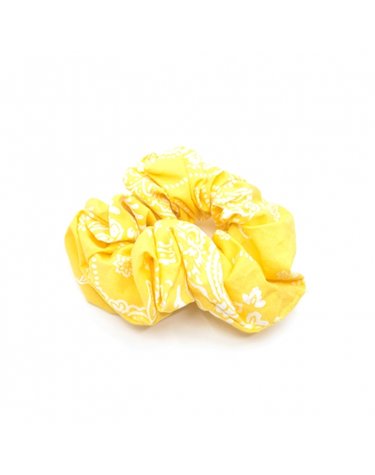 bandana hair chouchou (yellow)