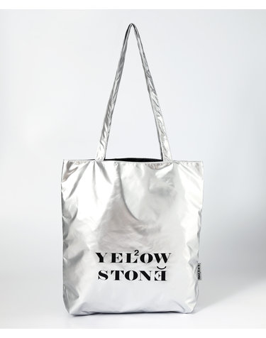 Silver Lettering eco bag