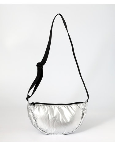 Light Half Moon Hobobag - Silver