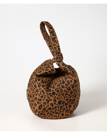 Dumpling wrist bag - Leopard