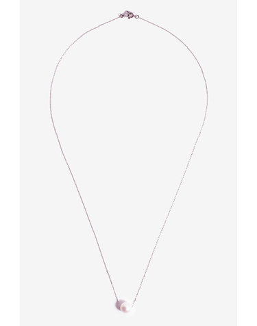 [모드곤]10mm 담수 진주 심플 롱 목걸이 Fresh 10mm Water Pearl simple long necklace