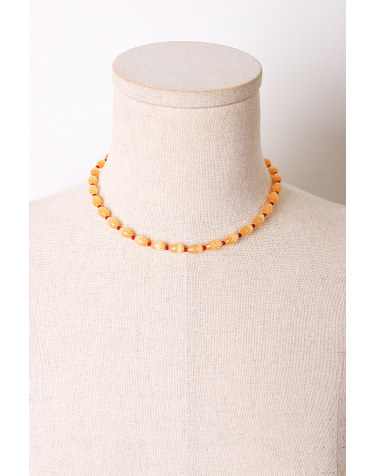 [모드곤] 캣츠아이 자마노 목걸이 Cats eye stone Carelian Necklace