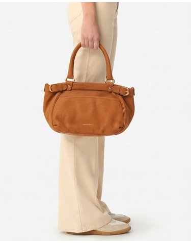 [LUNE BAG] 카멜 소가죽 NUBUCK LEATHER 스몰 룬 백