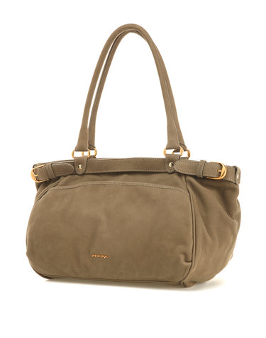 그레이 소가죽 LUNE BAG