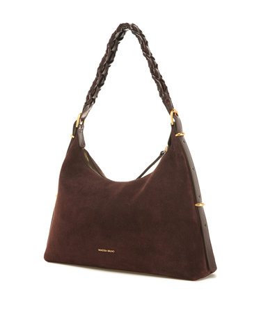 브라운 소가죽 스몰 JESS HOBO BAG 제스백