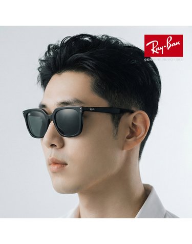 레이밴 RB4439D 901 87 54 공식수입 긱시크 사이파이 뿔테 레이벤 선글라스