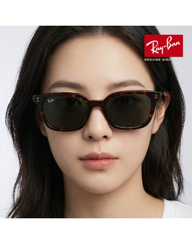 레이밴 RB4456F 1359 87 공식수입 ZAYA 자야 긱시크 캣아이 뿔테 아시안핏 레이벤 선글라스