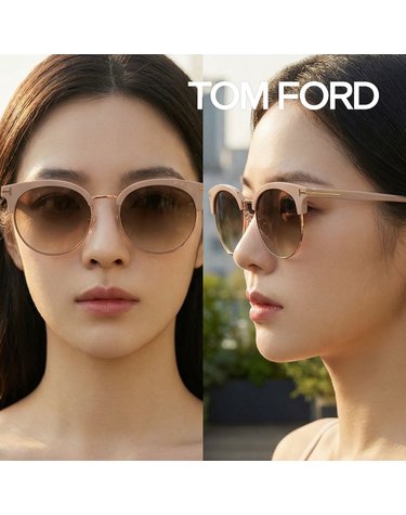 톰포드 TF545K 72F 공식수입 라운드 하금테 보잉 뿔테 명품선글라스