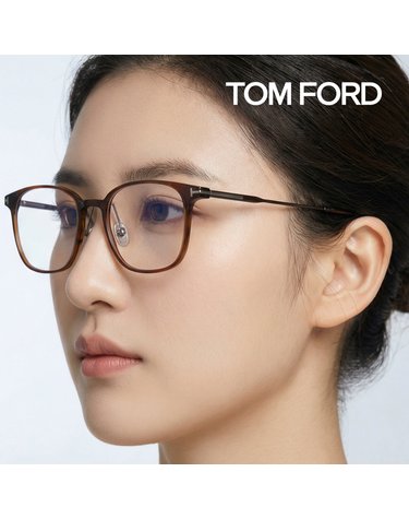 톰포드 TF6159KB 048 공식수입 26년신상품 스퀘어 뿔테 심플 경량성 블루라이트차단 명품안경테