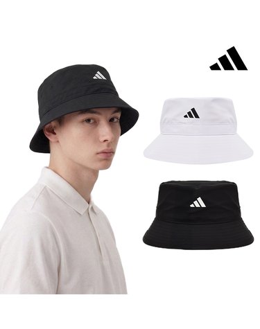 아디다스 마운틴 로고 남녀공용 버킷햇 골프모자 JZ4347 JZ4348