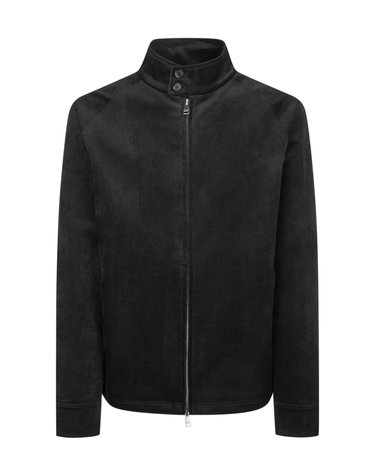 [스테디셀러] 블랙《Twill Velvet》헤링턴 넥 블루종