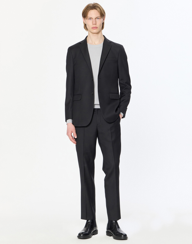 알레그리 남성 [스테디셀러] 블랙《Tech Tailoring》GUABELLO 수트 팬츠 착용컷